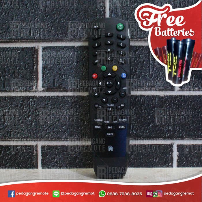 Promo Remot/Remote/Receiver Parabola OrangeTV/Orange TV Murah Banget