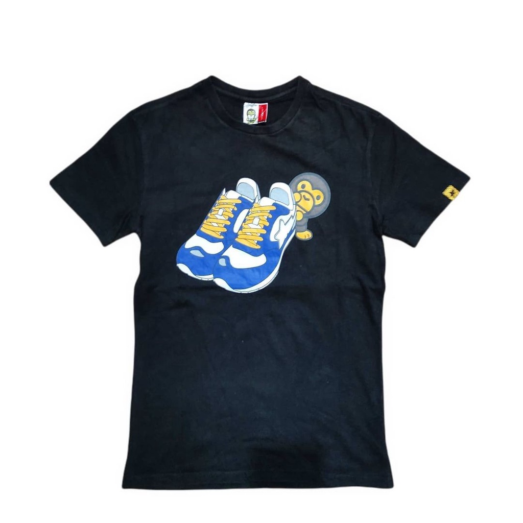 KAOS STABAPE BABY MILO TSHIRT ORIGINAL IMPORT BIG LOGO LUXURY UNISEX ATASAN BRANDED BAJU PRIA WANITA