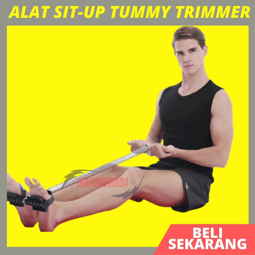 TUMMY TRIMMER ALAT FITNESS RUMAH PERLENGKAPAN GYM TUMY TRIMER PENGECIL PERUT BUNCIT BJ09