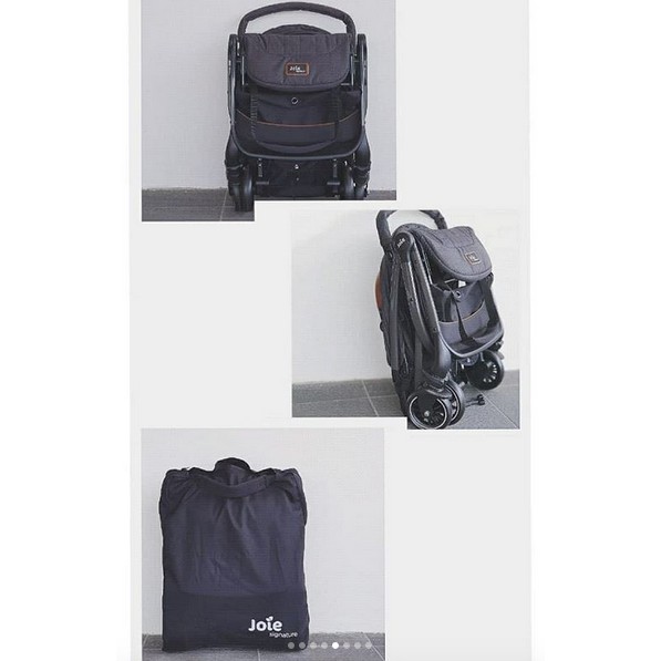[FREE BAG] Joie Tourist 2021 Flex Signature Auto Fold Cabin Stroller Kereta Dorong Anak Bayi Kokoh Kuat
