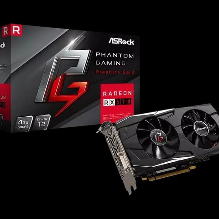 OBRAALL  VGA ASROCK Phantom Gaming D Radeon RX570 4G