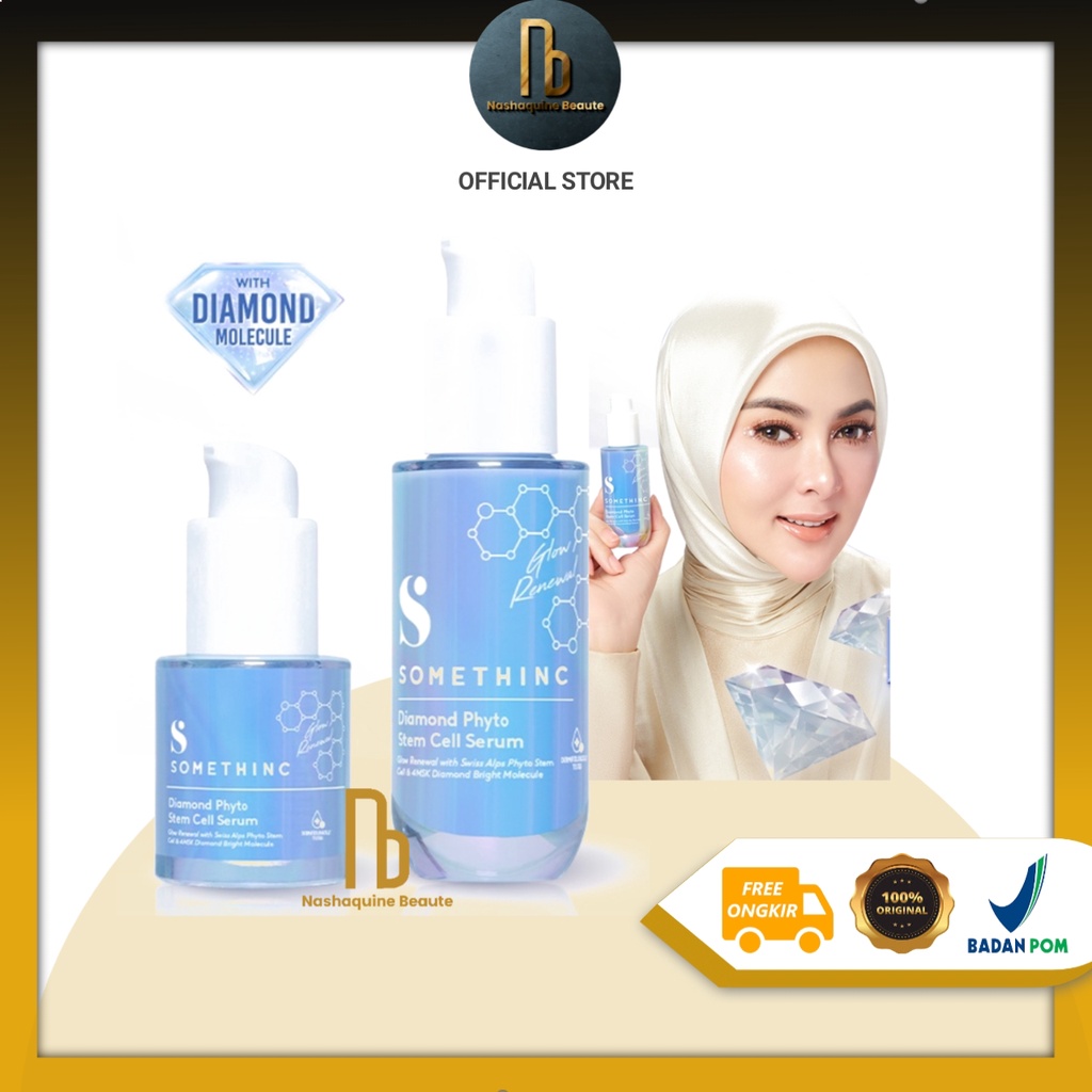 SOMETHINC Diamond Phyto Stem Cell Serum - Serum untuk Kulit Berkilau