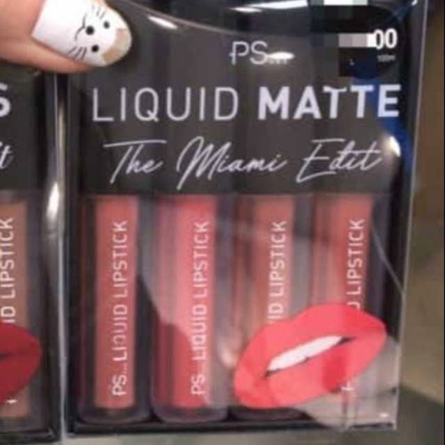PS Liquid Lipstick Miami edt YULIA