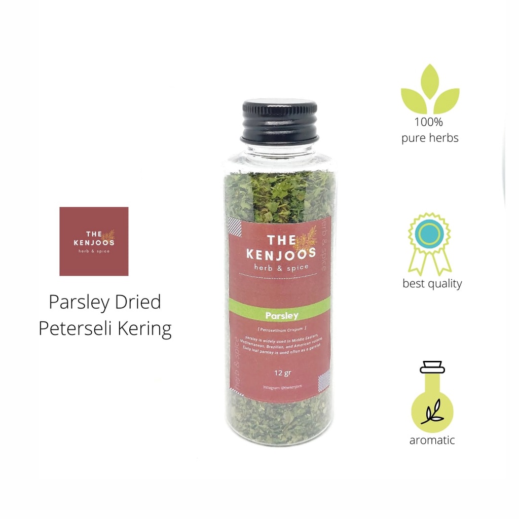 

Peterseli Kering / Parsley Dried The Kenjoos 12gr