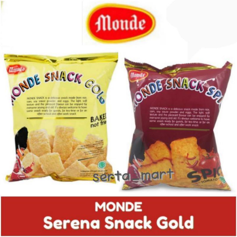 

Monde Serena Snack Gold Original / Spicy Tomato 60gr