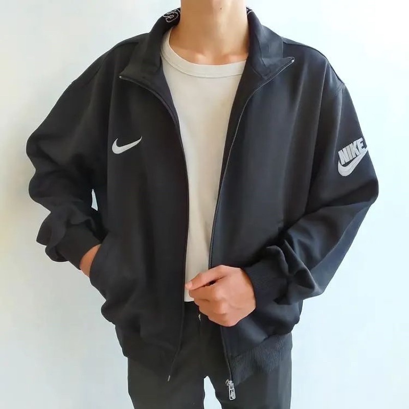 jaket Vintage Nike swoosh 90s Tracktop || jaket vintage nike thrift