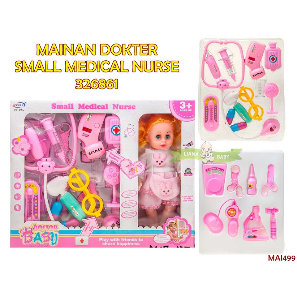 MAI499 MAINAN DOKTER SMALL MEDICAL NURSE 326861 DOCTOR