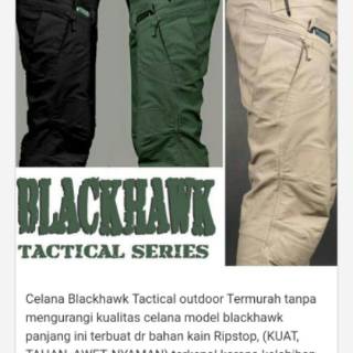  CELANA  PANJANG TACTICAL  BLACKHAWK  Shopee  Indonesia