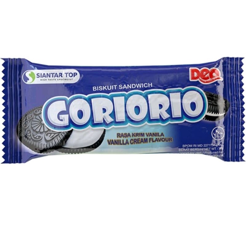 

Goriorio 14 gram (1 Pak Isi 20 Pcs)