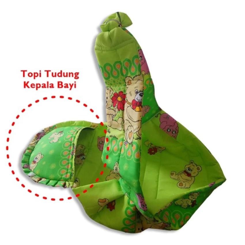 Ceria Paloma Gendongan Bayi Selendang + Topi/ Bantalan Tudung Penutup Kepala