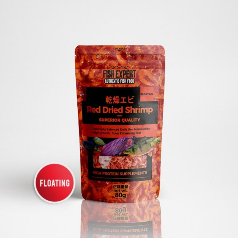 FISH EXPERT RED DRIED SHRIMP 80GR