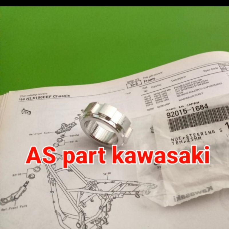 mur segitiga bawah klx150 klx 150 original