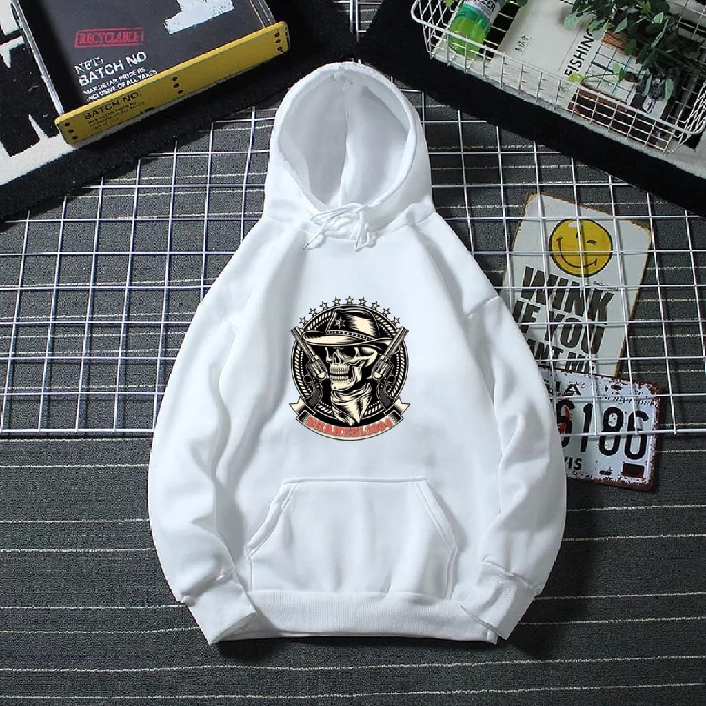 APPAREL PRIA sweater hoodie premium terlaris bahan katun tebal gramasi 280 motif COWBOY terbaru ukuran M L XL XXL XXXL / switer hoodie pria jumbo/switer hoodie wanita jumbo premium