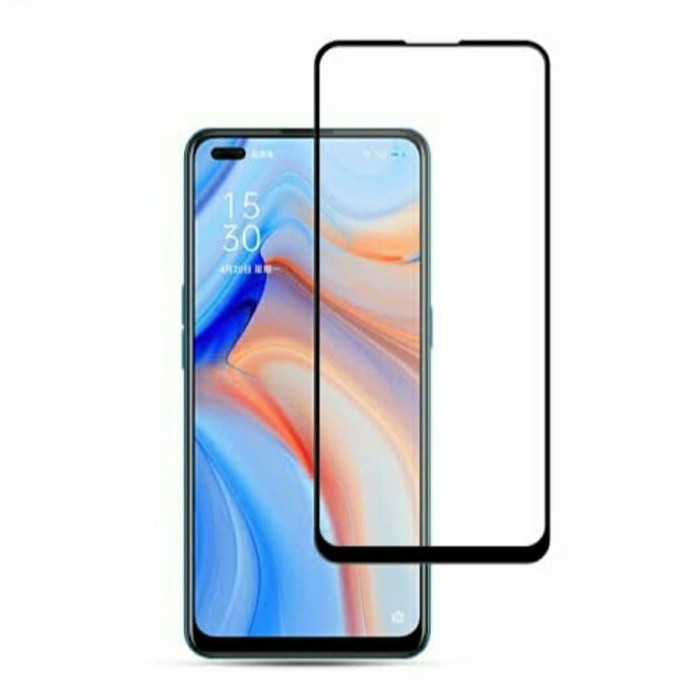 TEMPERED GLASS FULL LEM 9D OPPO RENO 4 NEW 2020 - BC