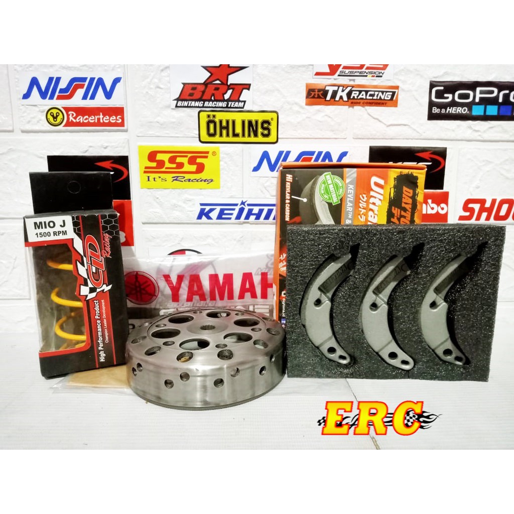 PAKET UPGRADE CVT MI0 SOUL GT / FINO / XRIDE MANGKOK + KAMPAS + PER CVT ORIGINAL