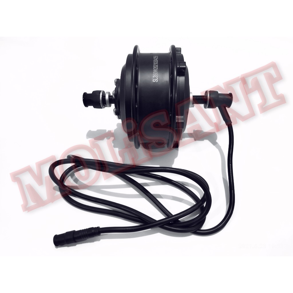 dinamo bldc 350w 36/48v front hub ebike sepeda listrik