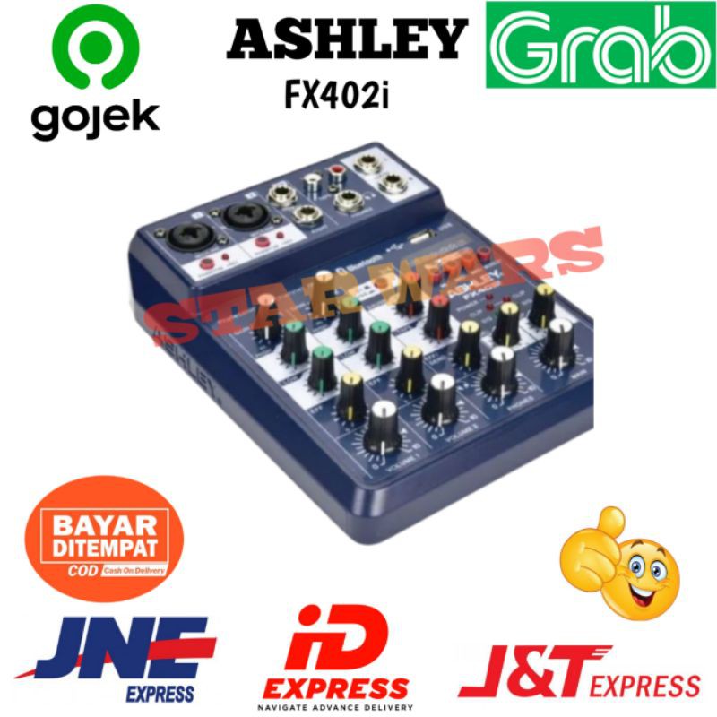 Mixer Ashley 4Channel FX402i USB Blueetooth