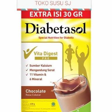 

[[BISA COD]] DIABETASOL COKLAT 630 GR / Diabetasol 630 gr coklat / vita digest cok NEW Kode 1218