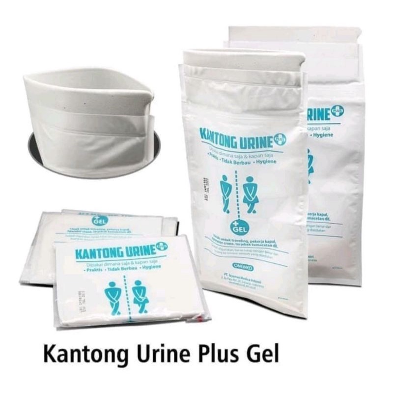 Onemed Kantong Urine Gel /kantong buang air kecil 1pcs (ecer)