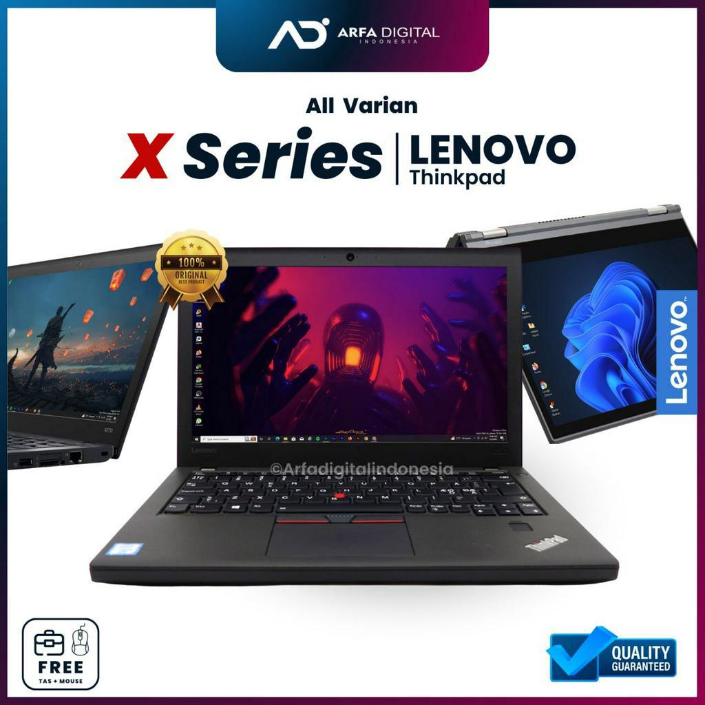 Lenovo Thinkpad X220 X230 X240 X250 X260 X270 X280 Core I7 / I5 Ram 8GB SSD 256GB Murah Bergaransi