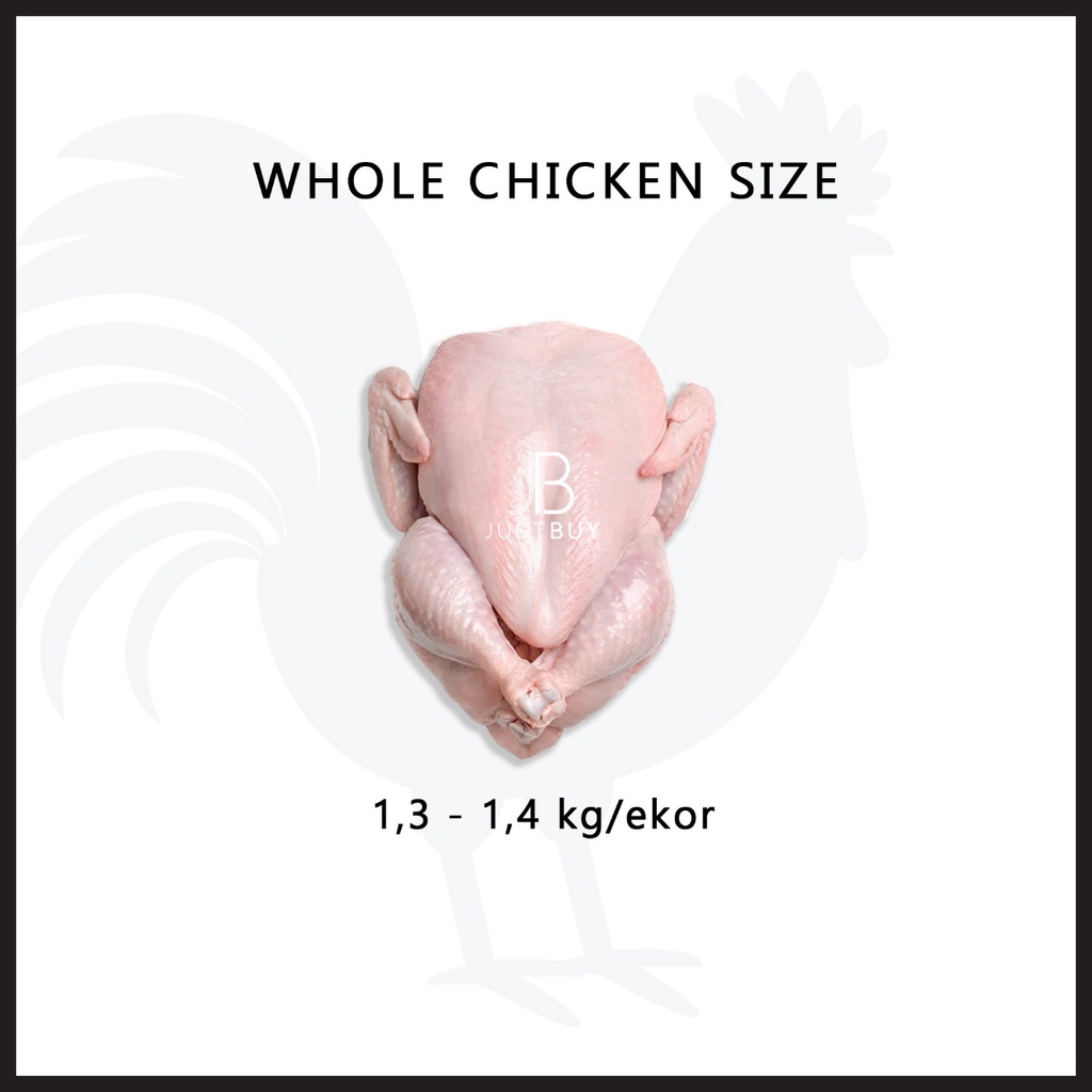 

Ayam Karkas / PKK (ayam boiler) 1.3 - 1.4 kg frozen