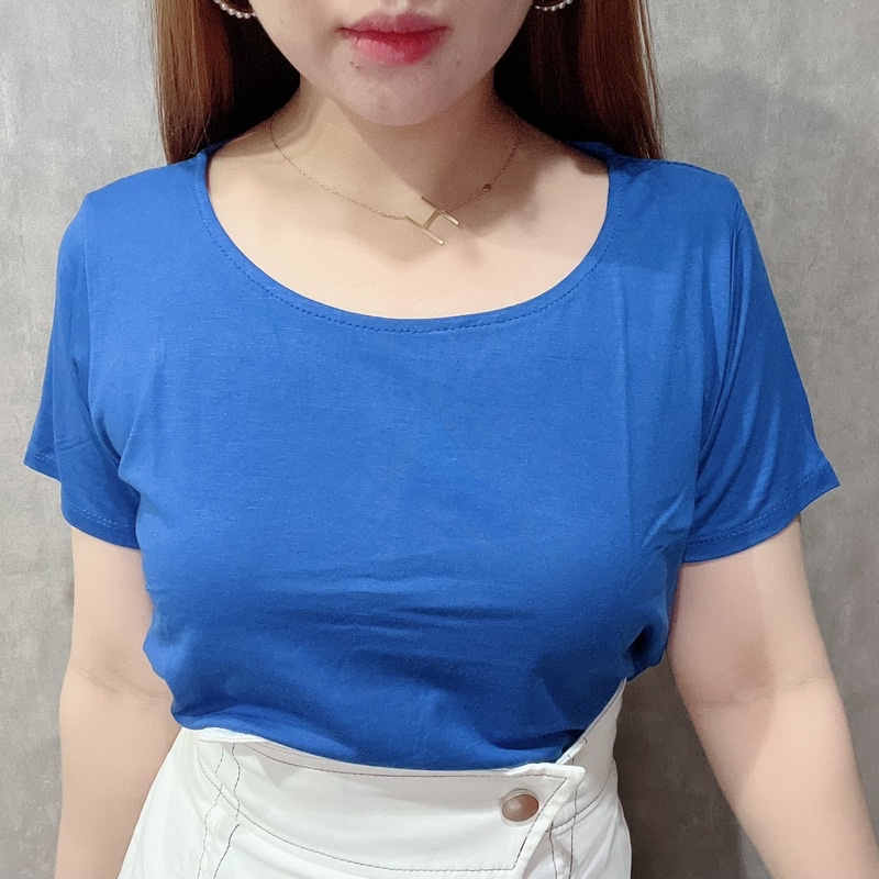 Loose Crop Top | Baju Kaos Polos Crop Atasan Wanita | Maimon Grosir