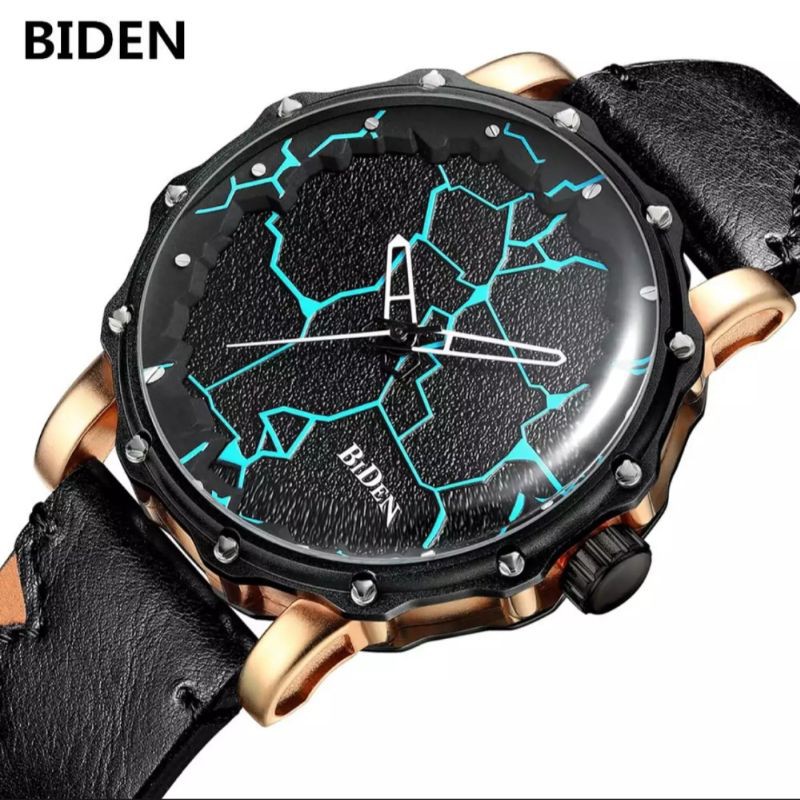 JAM TANGAN BIDEN YN0115 KULIT ORIGINAL
