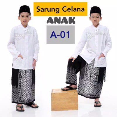 Sarung Celana Batik Anak Bahan Adem Nyaman
