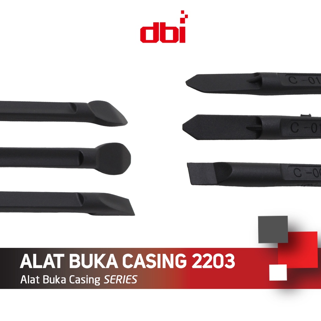 Alat Pembuka Casing Plastik 10 in 1 (20 Mata) / Pembuka Casing Handphone 2203