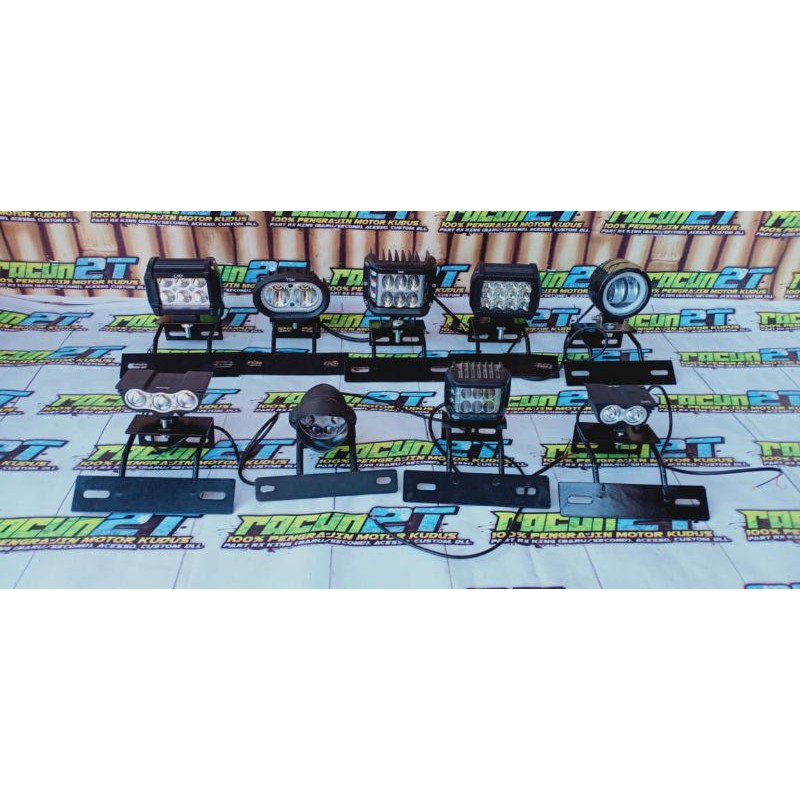 lampu depan tampak style bandung lampu led rx king