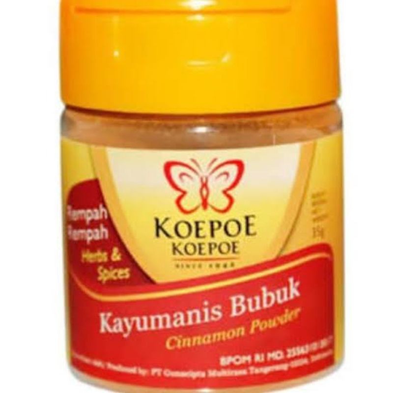 Kayu Manis Bubuk Koepoe Kupu / Bubuk Cinnamon Bahan Cinnamon Roll