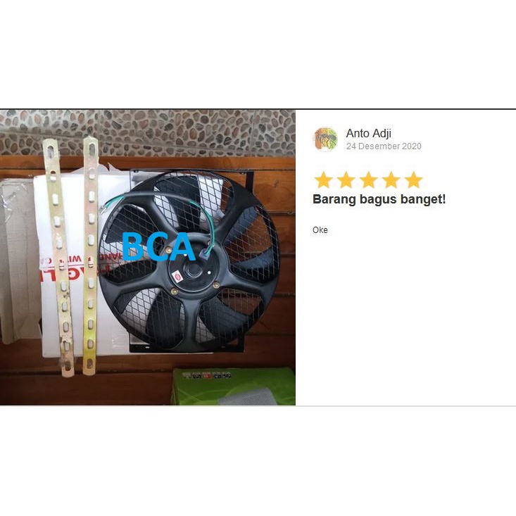 Extra Fan AC MOBIL DAN Radiator Universal BAHAN BESI Set Komplit BRAKET Pemasangan