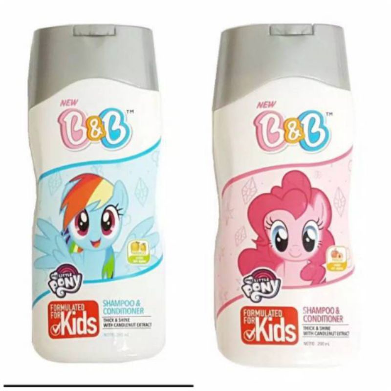 Jual BNB KIDS SHAMPOO & CONDITIONER MY LITTLE PONY 200ML | Shopee Indonesia