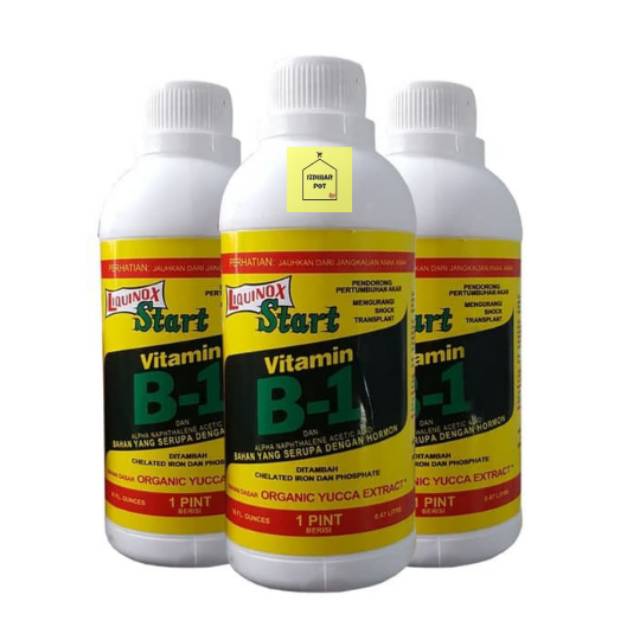 pupuk vitamin B1 liquinox 1pint 470ml zpt hormon pupuk tanaman