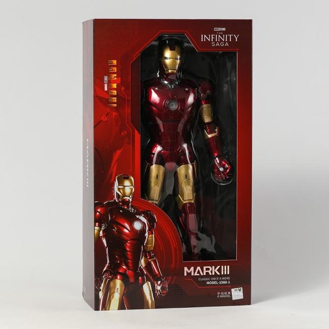ZD Toys Ironman Mark 3 LED ironman MK III 1/5 ZDToys Iron man 14 Inch
