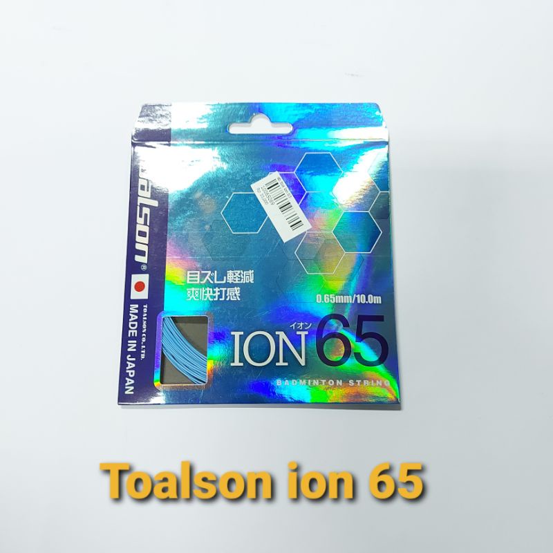 Senar badminton toalson ion 65
