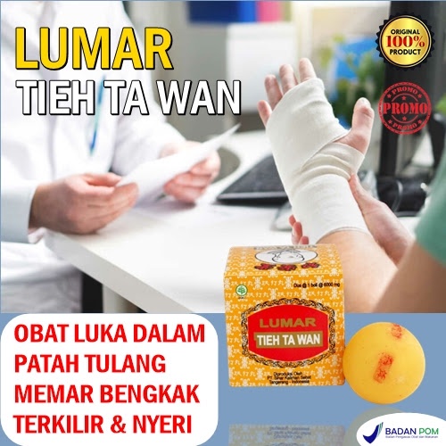 TERLARIS lumar tieh ta wan memar obat herbal cina untuk luka dalam sepetri memar dan bengkak bpom