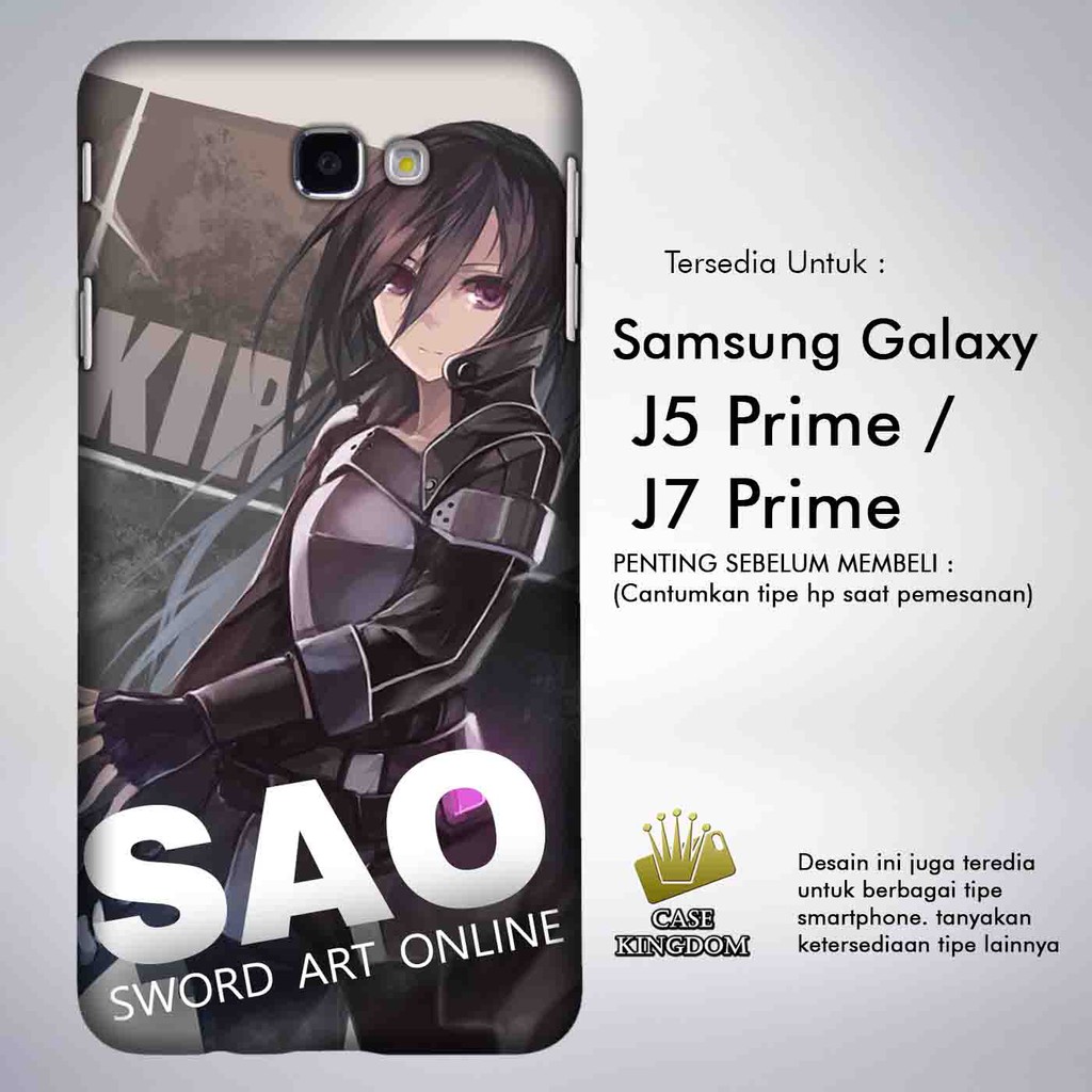 Anime Sword Art Online 3 Casing Samsung Galaxy J5 Prime | J7 Prime Case Cover