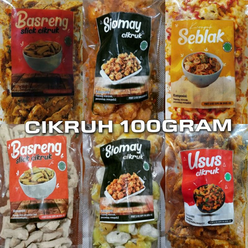 

ANEKA SNACK CIKRUK 100GRAM