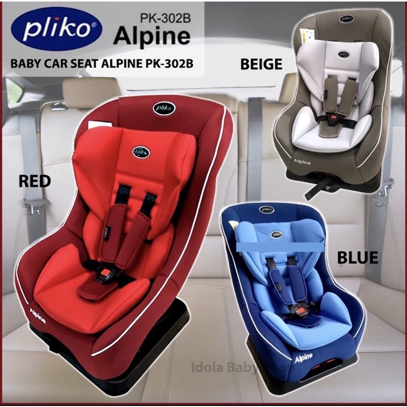Car Seat Pliko Alpine PK 302 B PK302B Dudukan Mobil Bayi