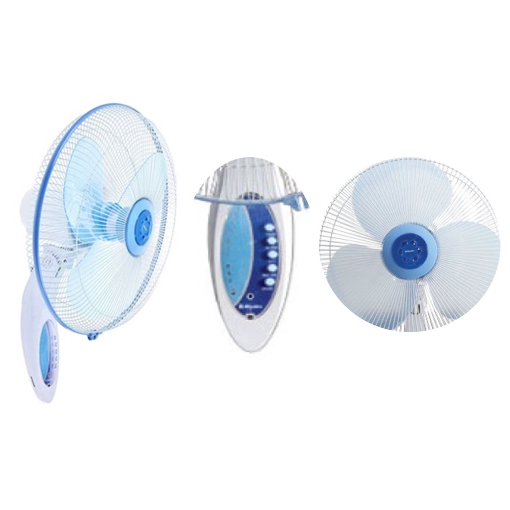 Kipas Angin dinding WALL FAN  MIYAKO KAW 1689 RC dengan remote