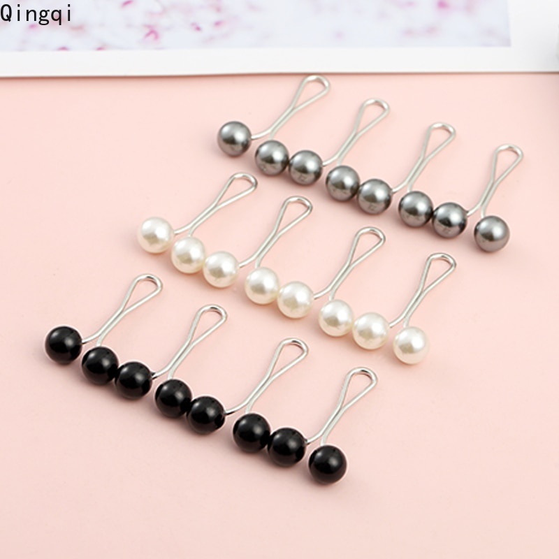 Klip Pin Mutiara Multi Warna Aksesoris Hijab Wanita Muslimah