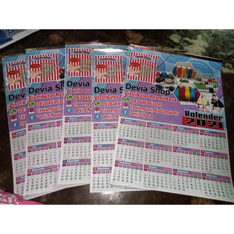 

jual Kalender murah 2022 lembaran