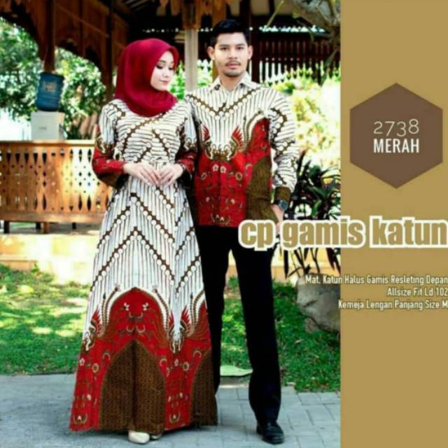 BATIK COUPLE KELUARGA MURAH - COUPLE BATIK SARIMBIT GAMIS FAMILY SET