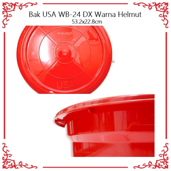 Bak USA WB-24 DX Warna Helmut