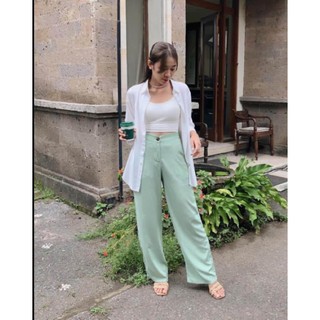 CELANA KULOT KANCING RESLETING HW HIGHTWAIST Shopee CELANA KULOT KANCING RESLETING HW HIGHTWAIST Shopee