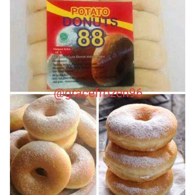 

Donat kentang 88 potato donat isi 10pcs