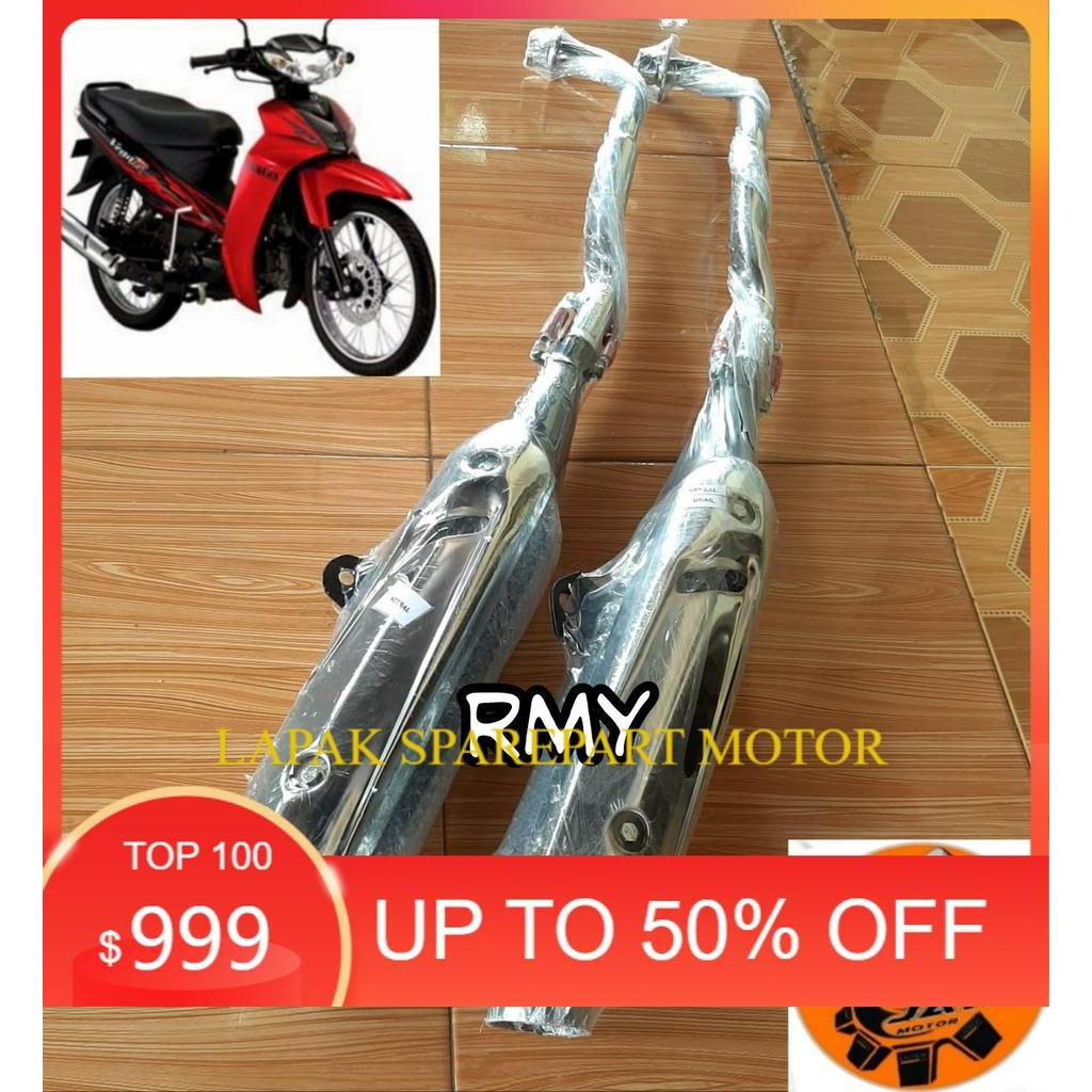 Knalpot Bobokan Model Tsukigi Yamaha Vega R New