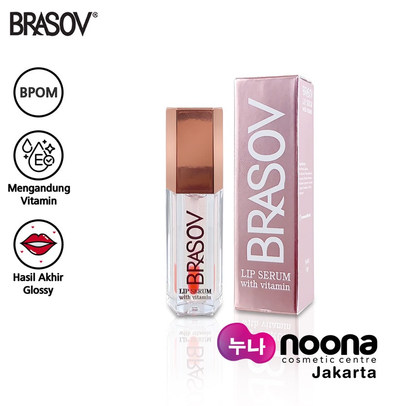 BRASOV Lip Serum with Vitamin Pelembab Bibir (5 GR)