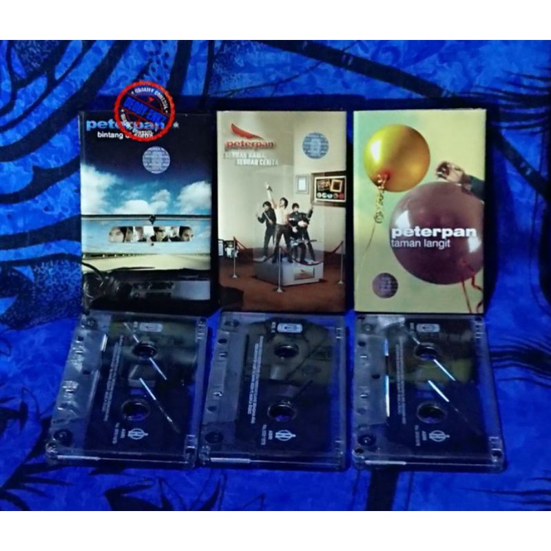 Kaset Pita Peterpan Padi Nidji Radja Samsons Ada Band Jamrud